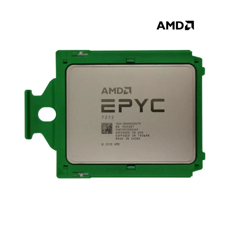 Процессор AMD EPYC 7272 cpu processor 12 core 24 threads 2.9GHZ up to 3.2GHZ 120