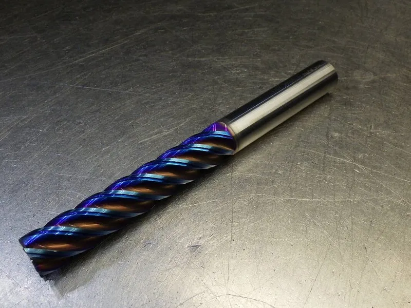 Режущий инструмент Nachi 1/4" 5 Flute Carbide Cr Endmill 1/4" Shank .06" R 41000