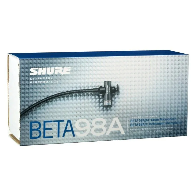 Микрофон Shure Beta 98AD/C Cardioid Condenser Clip-on Gooseneck Drum Microphone — фото лота 1