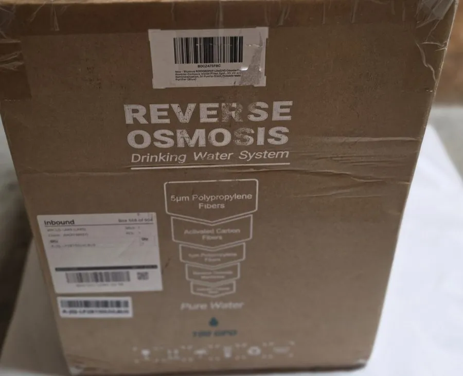 Насос Bluevua RO100ROPOT-Lite Countertop Reverse Osmosis Water Filter System, 3: — фото лота 2