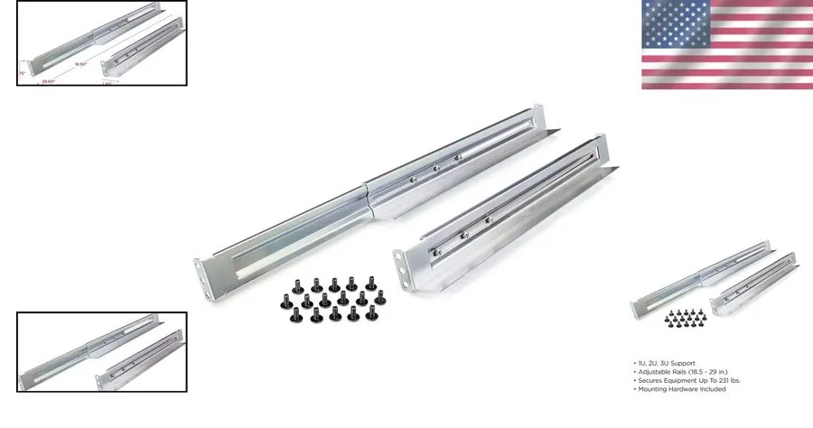 Комплект направляющих CyberPower Universal 4-Post Rack Mount Rail Kit (4POSTRAIL