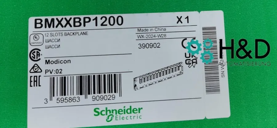 ПЛК BMXXBP1200 Modicon X80 / Modicon M340 Automation Platform UPS