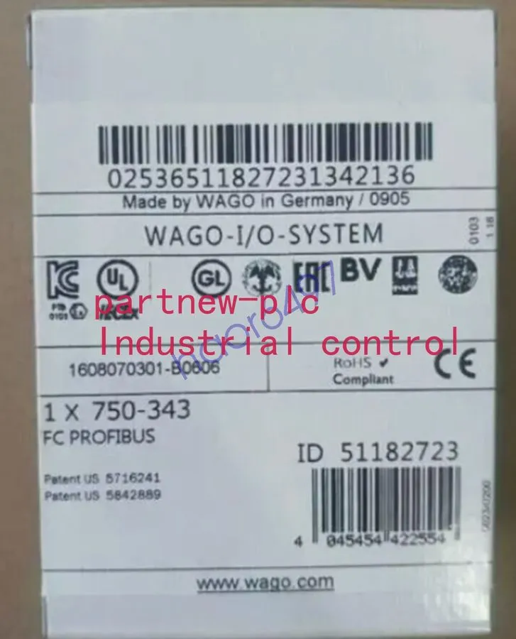 Модуль 750-343 WAGO FC PROFIBUS module Shipping