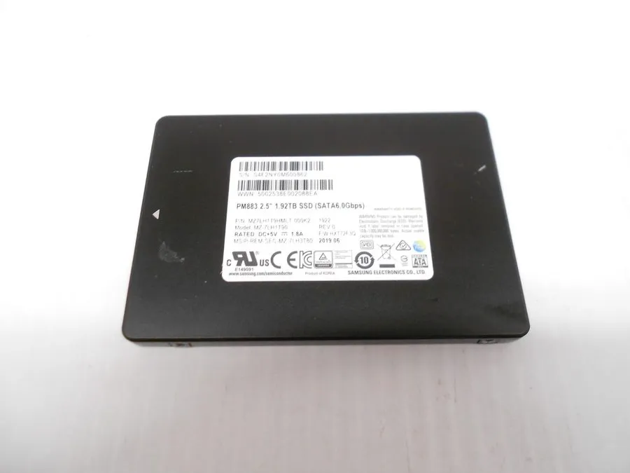 Samsung PM883 1.92TB SSD SATA 2.5" Server Laptop Desktop PC Hard Drive 2TB Dell