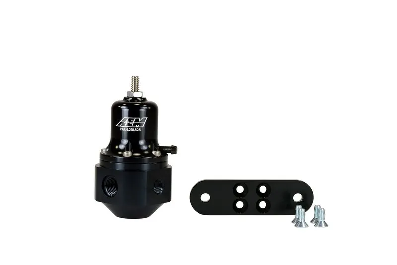 Трубопроводная арматура AEM 25-305BK Universal Adjustable Fuel Pressure Regulato — фото лота 2