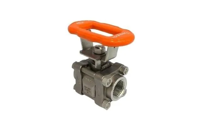 Клапан Swagelok 60series ball valve, stainless steel, 2" female NPT, yellow oval — фото лота 1