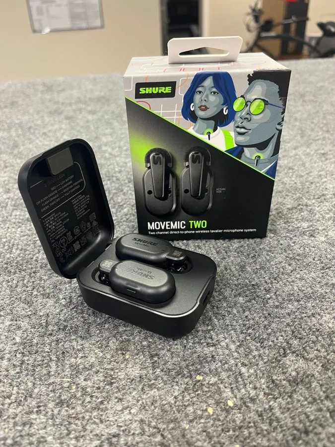 Микрофон Shure MoveMic Two MV-TWO-Z7 2-Channel Wireless Lavalier Microphone Syst