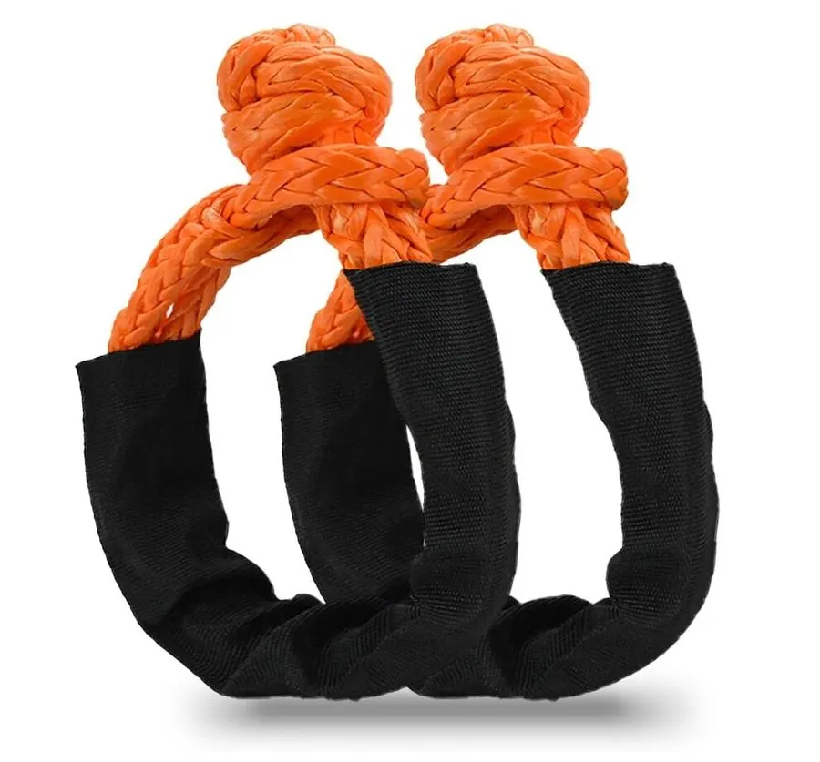 Такелажная скоба 1/2" Soft Shackle Rope Synthetic Tow Recovery Strap 38,000LBs W — фото лота 2