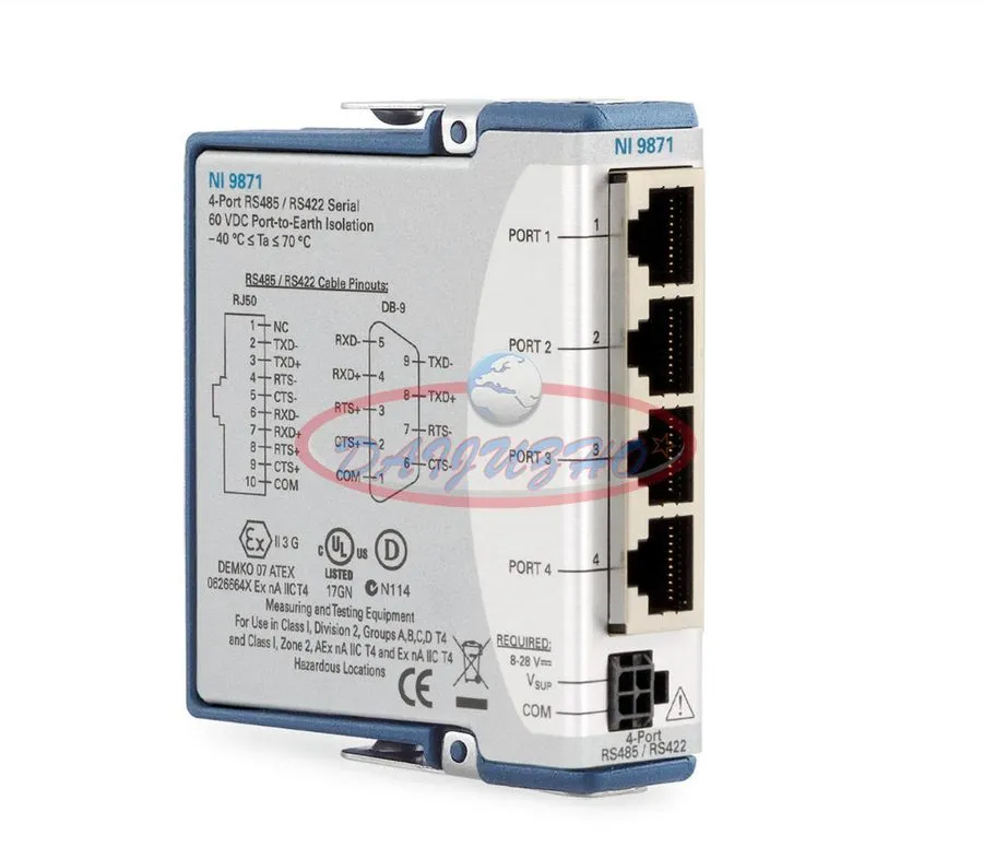 Модуль National Instruments NI-9871 Serial Interface Module