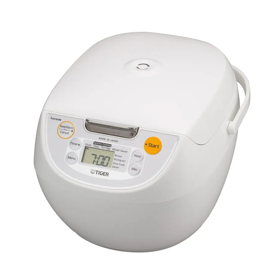 Рисоварка Tiger, 5.5-Cup Micom Rice Cooker, Steamer and Warmer 10 Meal Settings