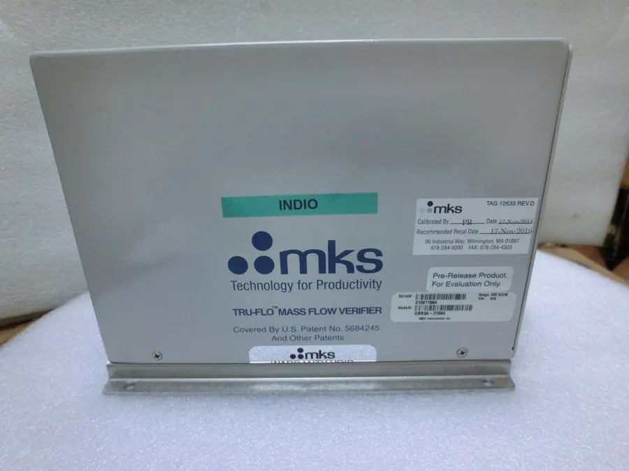 Электронный компонент MKS GBR3A-27564 TRU-FLOW Mass Flow Verifier,500sccm, ,US+9 — фото лота 2