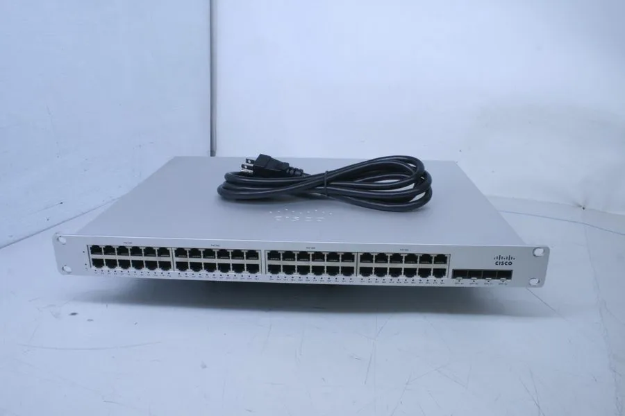 Коммутатор Cisco Meraki MS225-48FP-HW 48-Port PoE+ Gigabit Switch 740W 10G SFP+ 