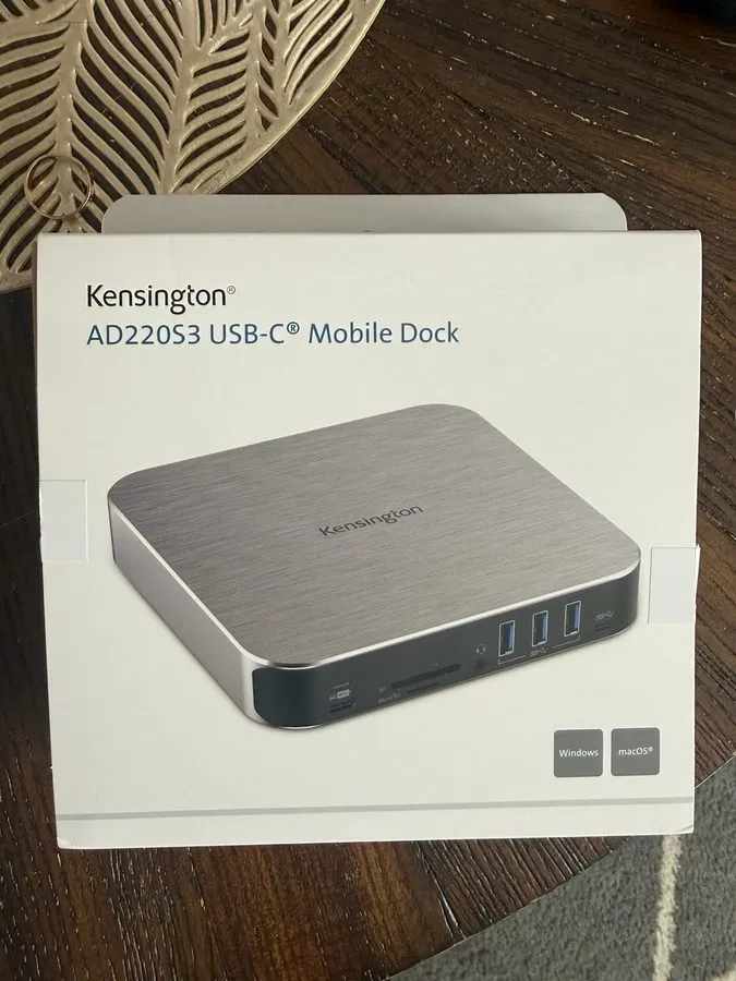 Док-станция KENSINGTON AD220S3 DUAL DISPLAY DOCK