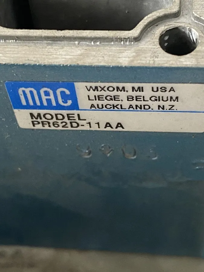 Трубопроводная арматура Mac PR62D-11AA Pressure Regulator Signal Solenoid 0-150 