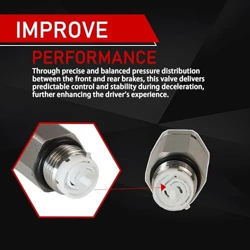 Клапан F8UZ-2C161-AA Brake Master Cylinder Pressure Regulator Control Valve Fit — фото лота 1
