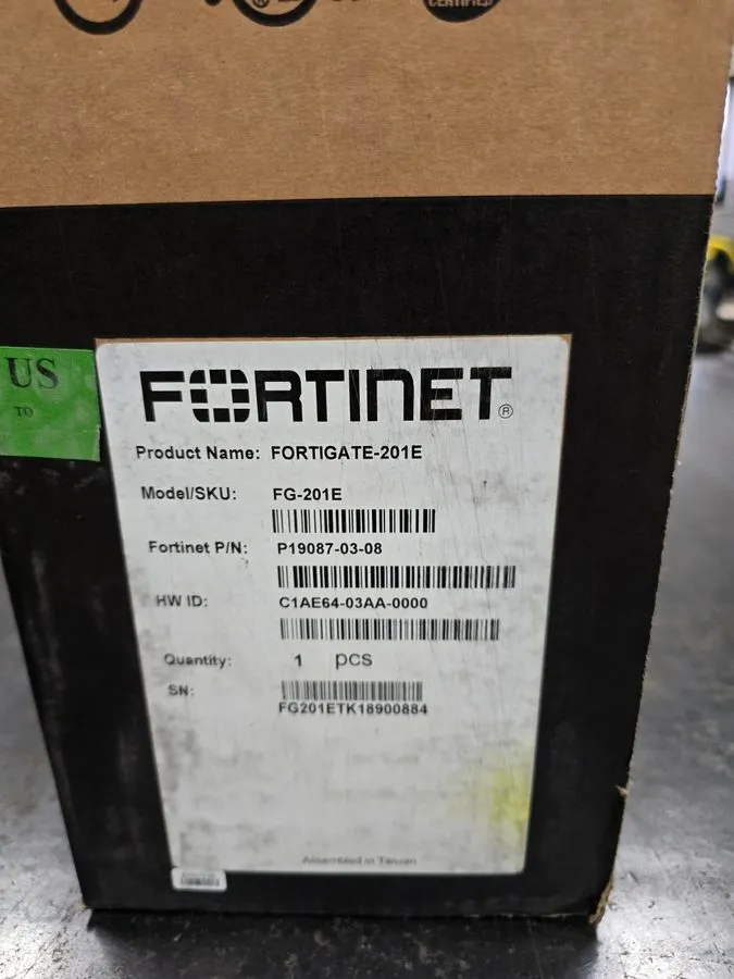 Межсетевой экран Fortinet FortiGate 201E Security Firewall Network FG-201E 14-Po