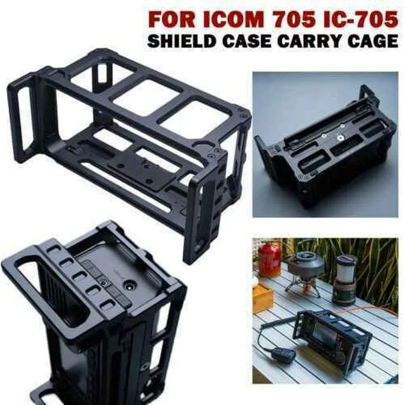 Радиостанция WINDCAMP ARK-705 Black Shield Case Carry Cage Black — фото лота 1