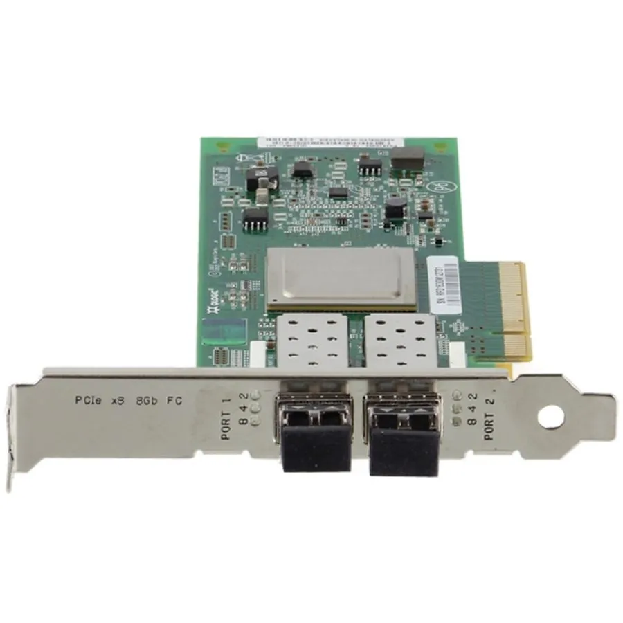 Контроллер QLogic QLE2562 2-Port 8Gb PCIe Fiber Channel FC HBA W/5 sfp's