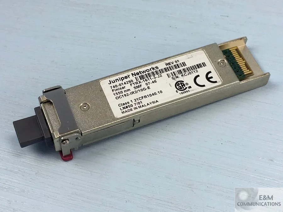 Трансивер JUNIPER NETWORKS 740-014290 FTRX-1611-3-J2 OC192-IR2/10G-E XFP TRANSCE