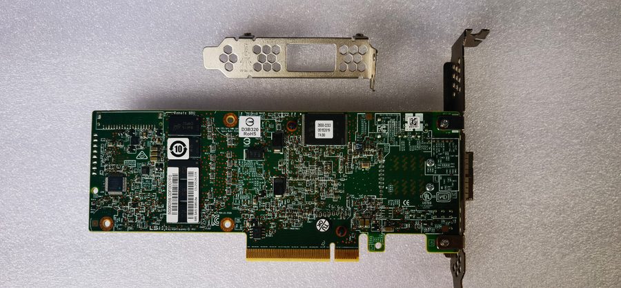Контроллер LSI LOGIC MR SAS 9380-8E 8-Port 12Gb PCIe 3.0 MegaRAID RAID Controlle