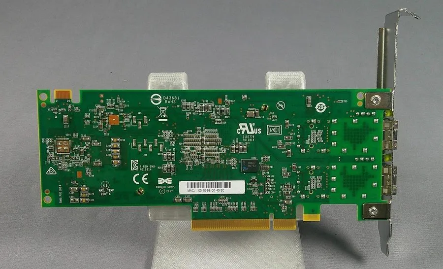 Контроллер IBM 03GX173 Emulex LPe35002 32Gb Dual Port Fibre Channel HBA PCIe Ada