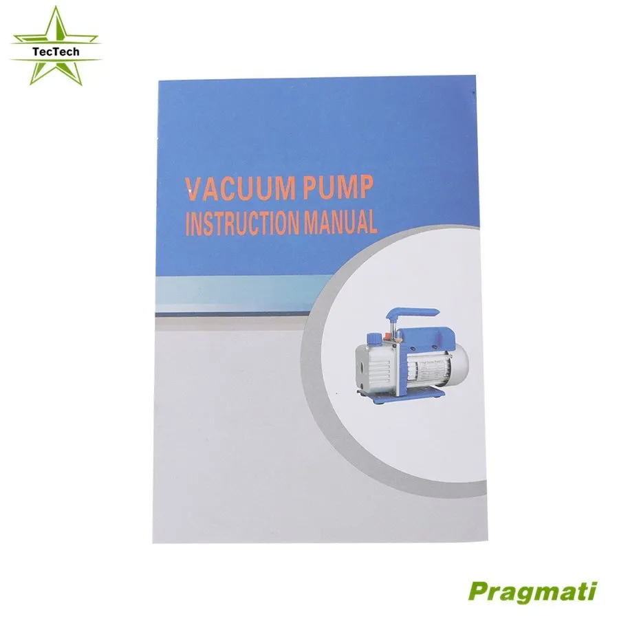 Насос 1HP 9.6CFM HVAC Vacuum Pump Kit with Manifold Gauge Set — фото лота 2