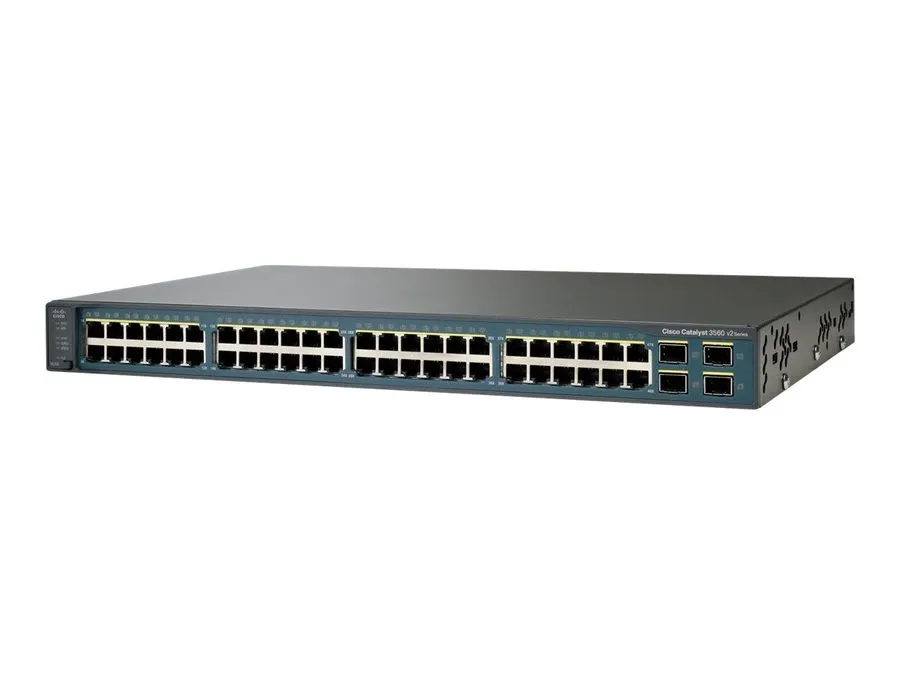 Коммутатор Cisco WS-C3750V2-48TS-S Switch