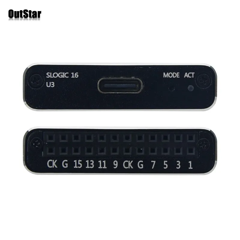 Логический анализатор Sipeed SLogic16U3 Mini 16CH High Speed USB3.0 Logic Analyz