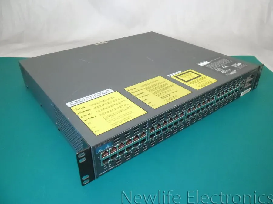 Коммутатор Cisco Catalyst WS-C2948G-GE-TX 48-port Gb Ethernet Network Switch