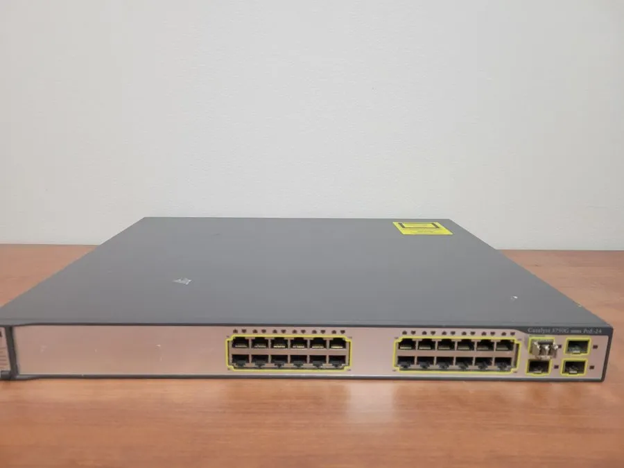 Коммутатор Cisco Catalyst 3750G PoE-24 WS-C3750G-24PS-E 24-port + 4 SFP