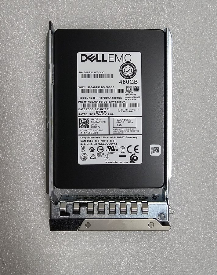 SSD-накопитель MTFDDAK480TDS Micron 5300 PRO Series 480GB SATA 6Gb/s 2.5in Inter