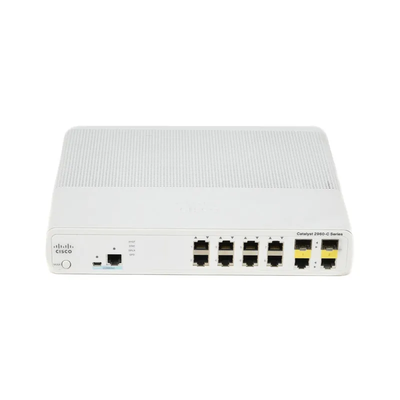 Коммутатор Cisco WS-C2960C-8TC-L 2960C Switch 8 FE, 2 x Dual Purpose Uplink, LAN