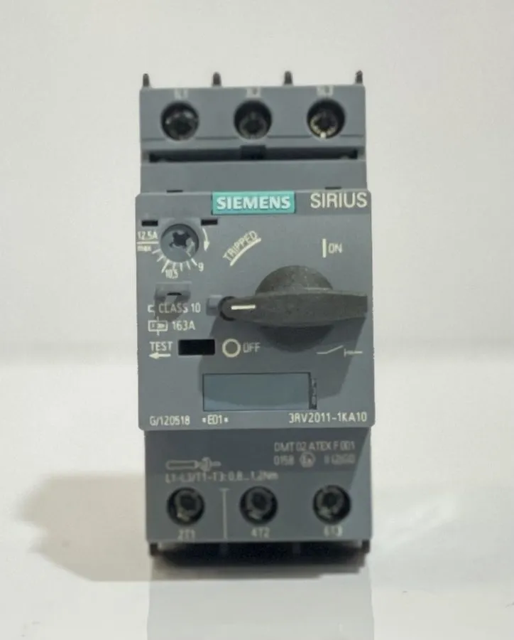 Автоматический выключатель Siemens SIRIUS 3RV2011-1KA10 Motor Protection Circuit