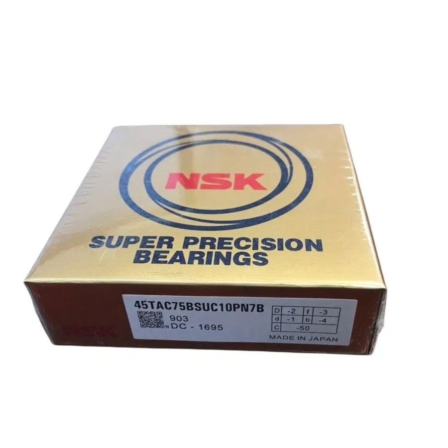 Подшипник NSK 45TAC75BSUC10PN7B Ball Super Precision Screw Bearing 45×75×15mm