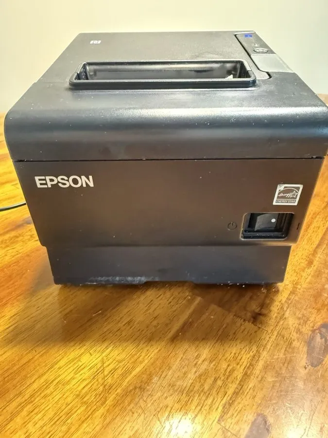 Принтер чеков Epson TM-T88VI POS Thermal Receipt Printer C31CE94061 Network Ethe
