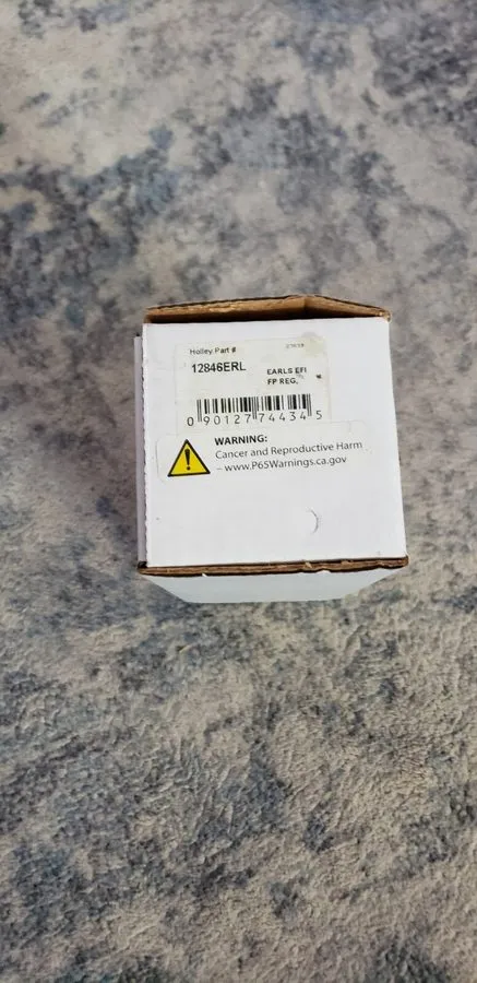 Трубопроводная арматура Earl's 12846ERL HP Billet EFI By-Pass Fuel Pressure Regu