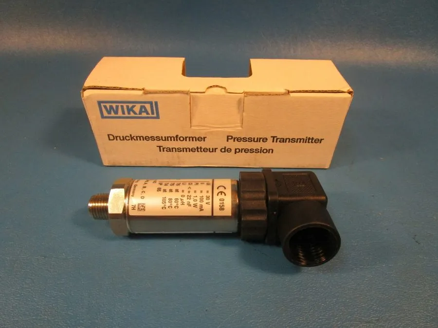 Датчик давления Wika IS-20-S 5000psi Pressure Transmitter 52744997 4-20mA 10-30V