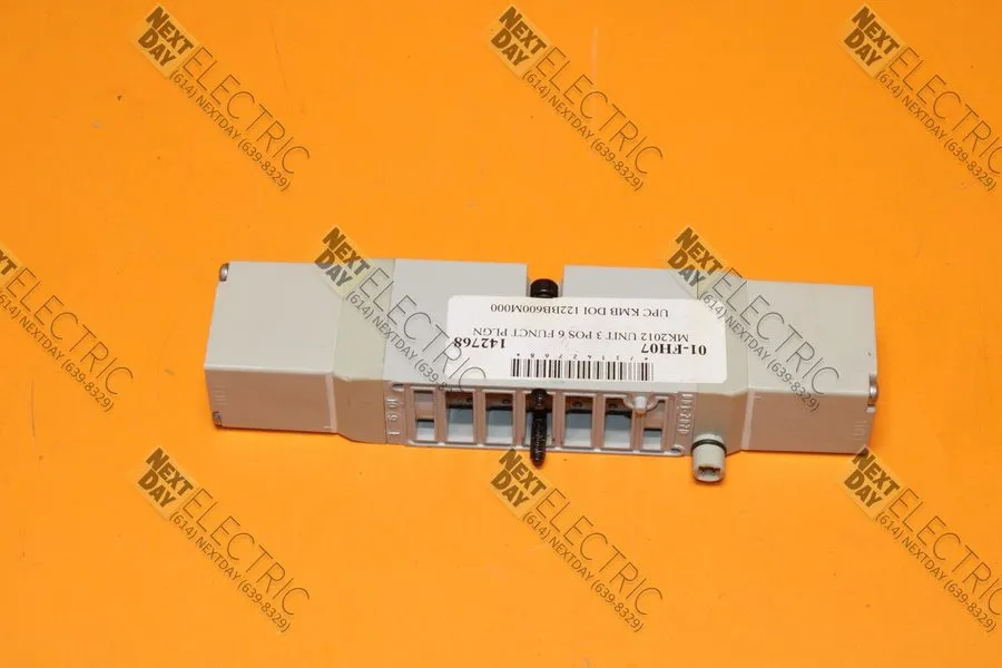 Электромагнитный клапан Numatics 122BB600M000061 Dual 24VDC Solenoid Pneumatic V