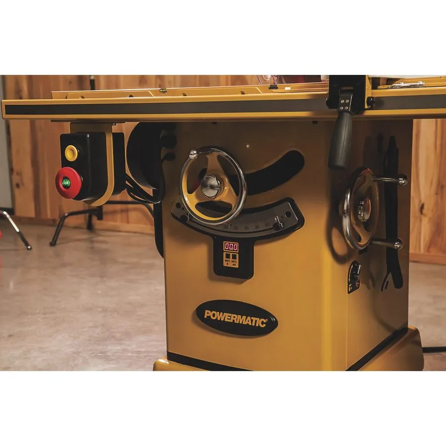 Оборудование ЧПУ Powermatic Table Saw, 3HP, 1PH, 230V, 50in. Rip, With Accu-Fenc — фото лота 2