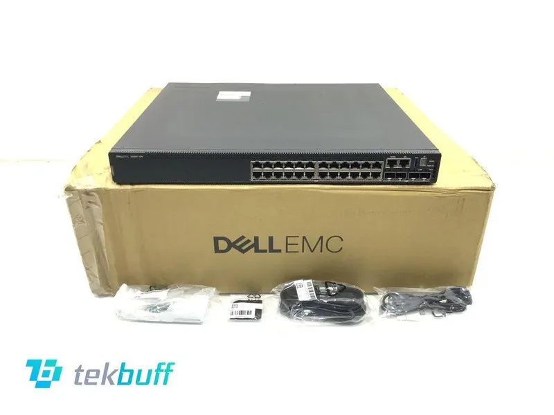 Коммутатор Dell EMC PowerSwitch N3224P-ONF 24-Port Switch Managed Layer 3 (PoE++
