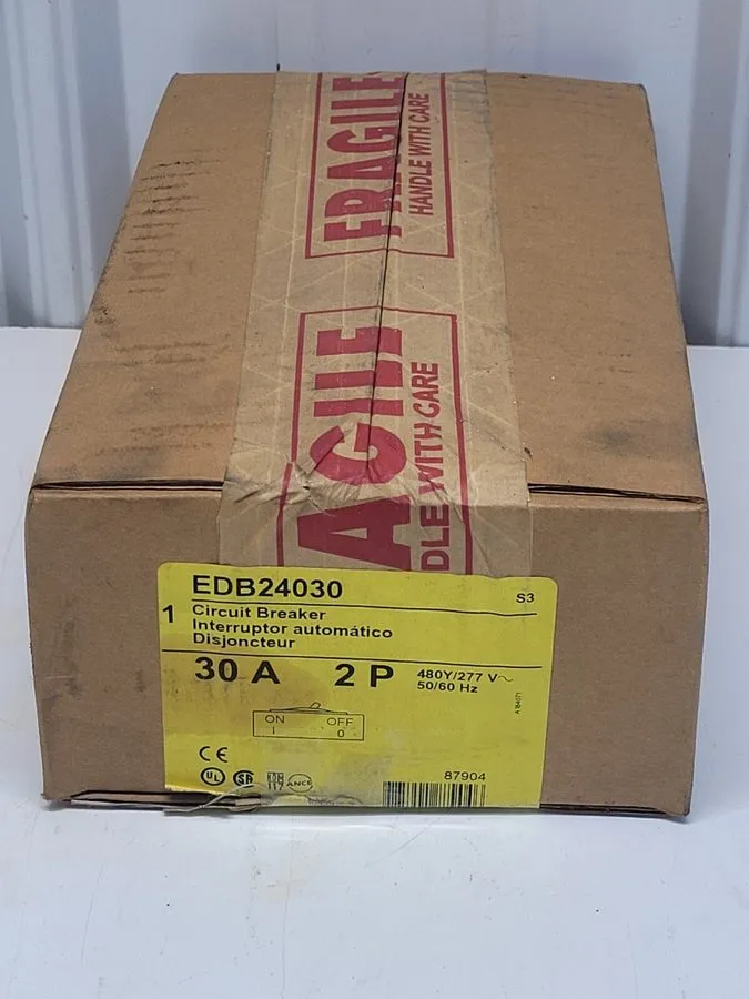 Автоматический выключатель SQUARE D EDB24030 Circuit Breaker,30A,Bolt On,277/480