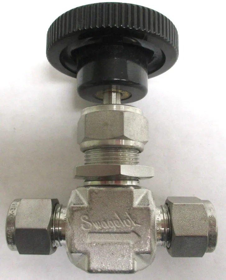 Клапан Swagelok 3/8" Stainless Steel Bonnet Needle Valve SS-1RS6 (LXE9J)