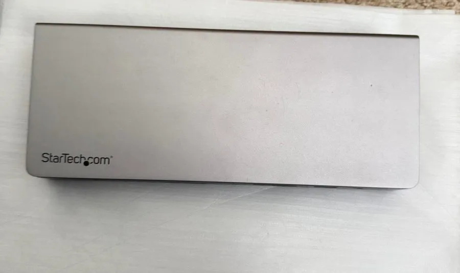 Док-станция StarTech Dual 4K Monitor Thunderbolt 3 Laptop Dock TB3DOCK2DPPD — фото лота 1