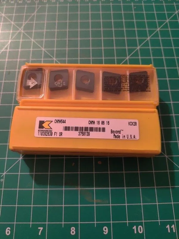 Режущий инструмент KENNAMETAL CARBIDE TURNING INSERT CNMA544 KCK20 MADE IN USA