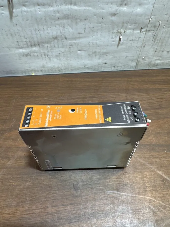 Блок питания Weidmuller 1469470000 PRO ECO DIN Rail Power Supply 72W 24V 3A