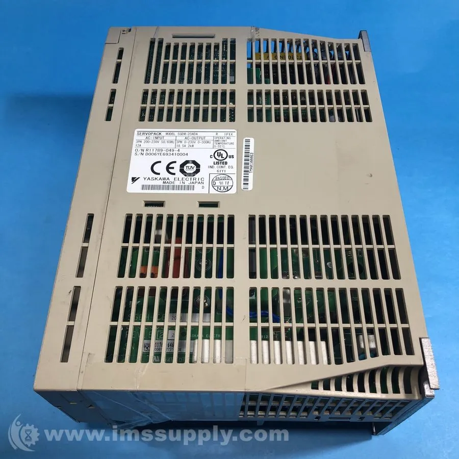 Сервопривод Yaskawa SGDM-20ADA Servopack USIP