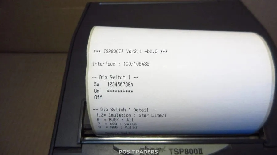 Принтер чеков Star TSP847II Receipt printer two-colour (monochrome) direct 39443