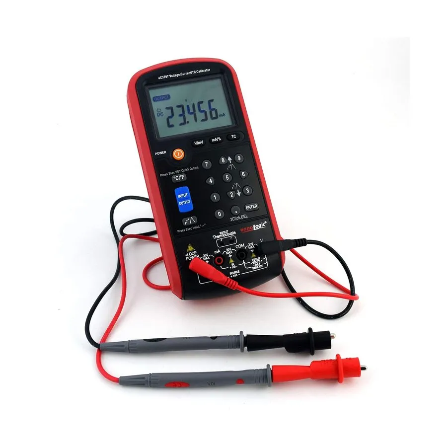 Калибратор eC370T Volt mA Thermocouple Loop Process Calibrator by 8" x 3.9" x 1.