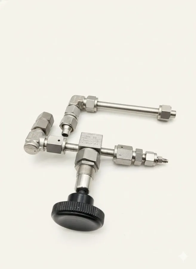 Клапан NUPRO | SS-4BK | FITTING HUB | 316SS | 1/4"SWG-VCR | CONFLAT HIGH VACUUM