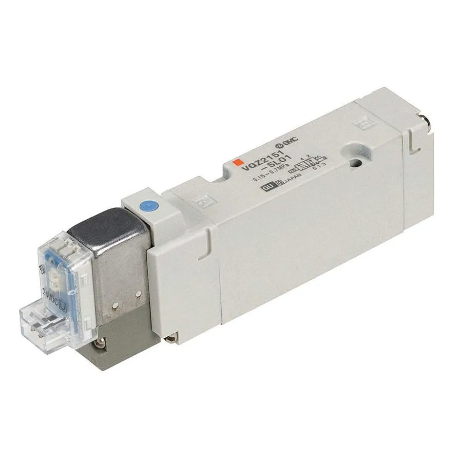 Электромагнитный клапан Smc Vqz2151-5Lo1 Solenoid Air Control Valve, 1/8 In, 24V — фото лота 1
